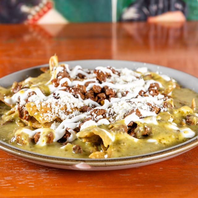 Chilaquiles Verdes.